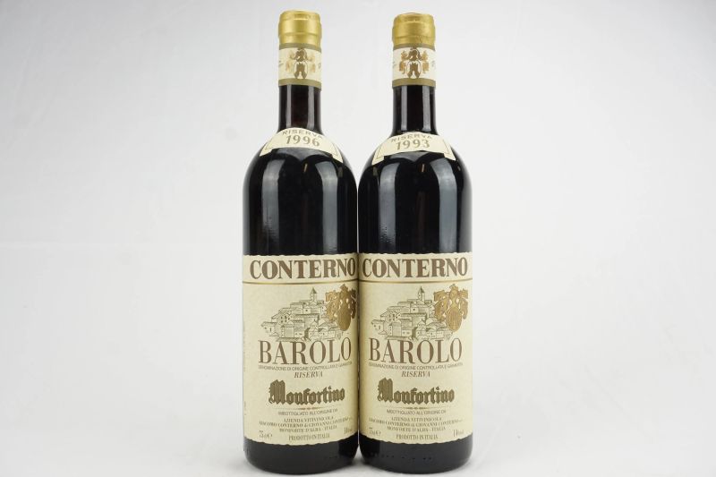      Barolo Monfortino Riserva Giacomo Conterno    - Asta Il Fascino e l'Eleganza - Un percorso tra i migliori Vini italiani e francesi - Pandolfini Casa d'Aste