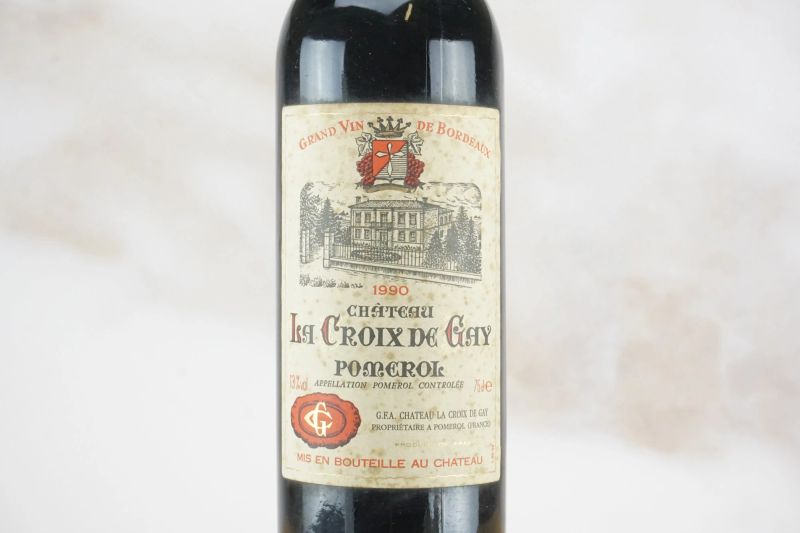 Château La Croix de Gay 1990  - Auction Smart Wine 2.0 | Online Auction - Pandolfini Casa d'Aste