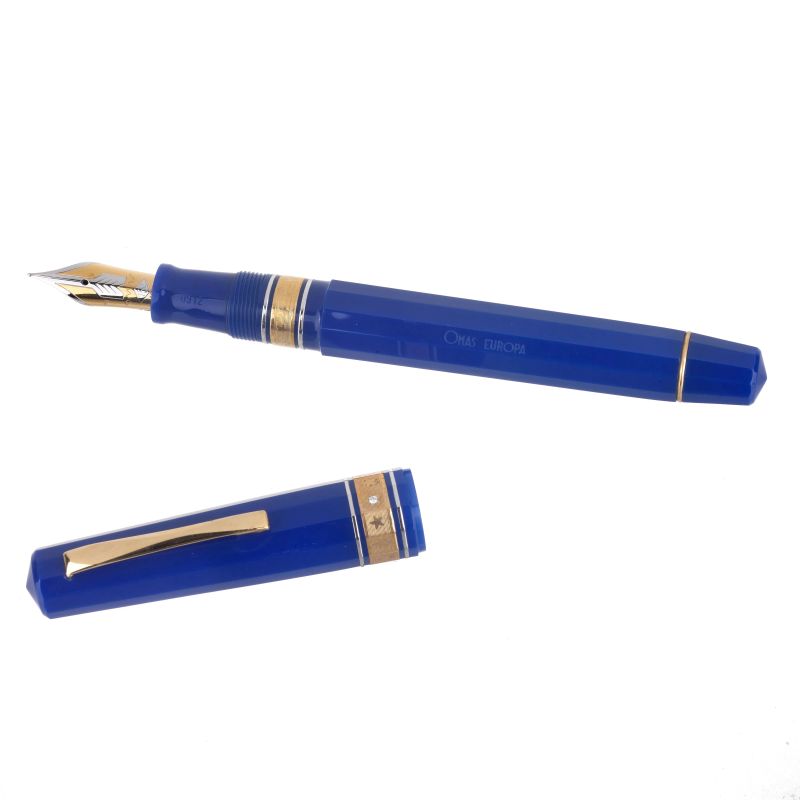 Omas :      OMAS COLLEZIONE EUROPA PENNA STILOGRAFICA N. 0912/3500   - Auction ONLINE AUCTION | COLLECTIBLE PENS - Pandolfini Casa d'Aste