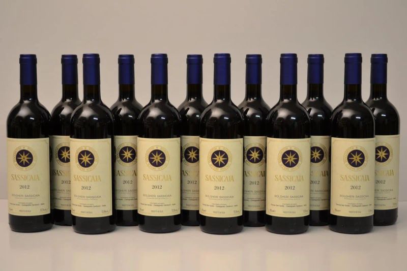 Sassicaia Tenuta San Guido 2012  - Auction Fine Wine and an Extraordinary Selection From the Winery Reserves of Masseto - Pandolfini Casa d'Aste
