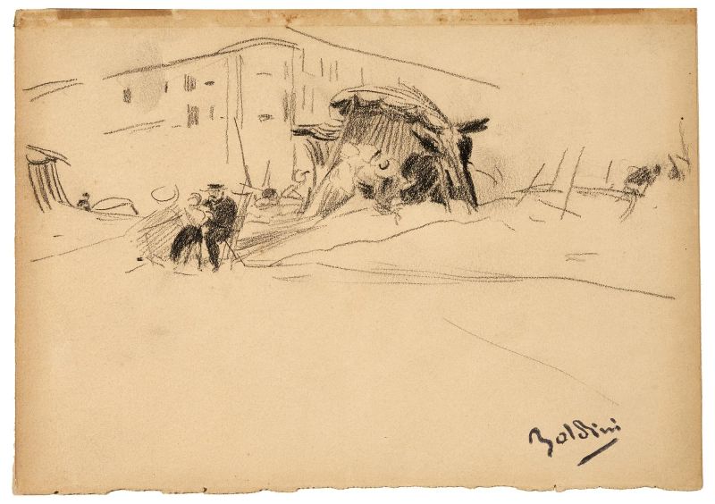 



Giovanni Boldini   - Asta WORKS ON PAPER - Pandolfini Casa d'Aste