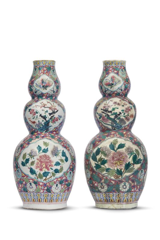 A PAIR OF VASES, CHINA, QING DYNASTY, 19TH CENTURY  - Auction ASIAN ART / &#19996;&#26041;&#33402;&#26415;   - Pandolfini Casa d'Aste