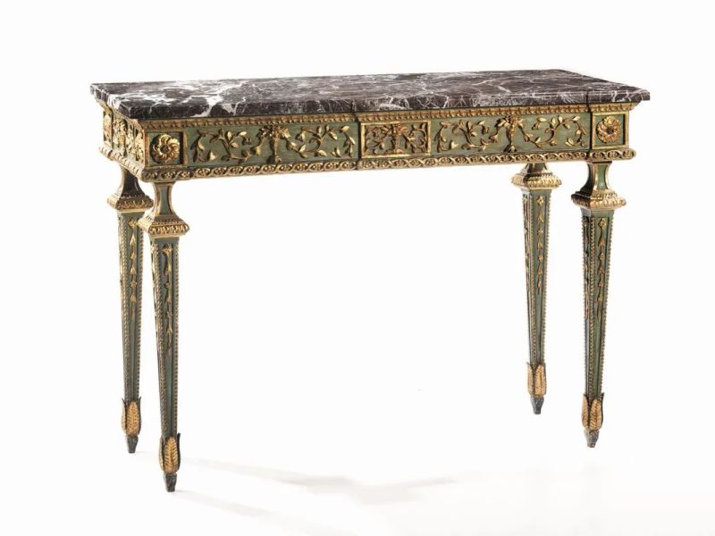 CONSOLE, FIRENZE, INIZI SECOLO XIX  - Auction Furniture and works of art - Pandolfini Casa d'Aste