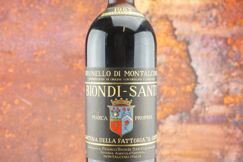 Brunello di Montalcino Biondi Santi 1983  - Asta Smart Wine 2.0 | Summer Edition - Pandolfini Casa d'Aste