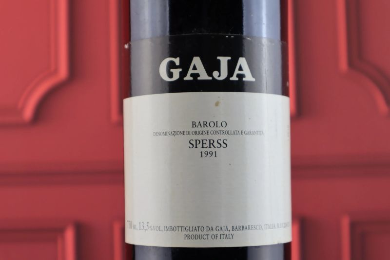 



Sperss Gaja 1991  - Asta Smartwine 2.0 | Spring Classics - Pandolfini Casa d'Aste
