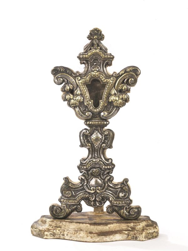 RELIQUIARIO, SECOLO XVIII  - Auction Fine silver, Coins and Medals, Books - Pandolfini Casa d'Aste