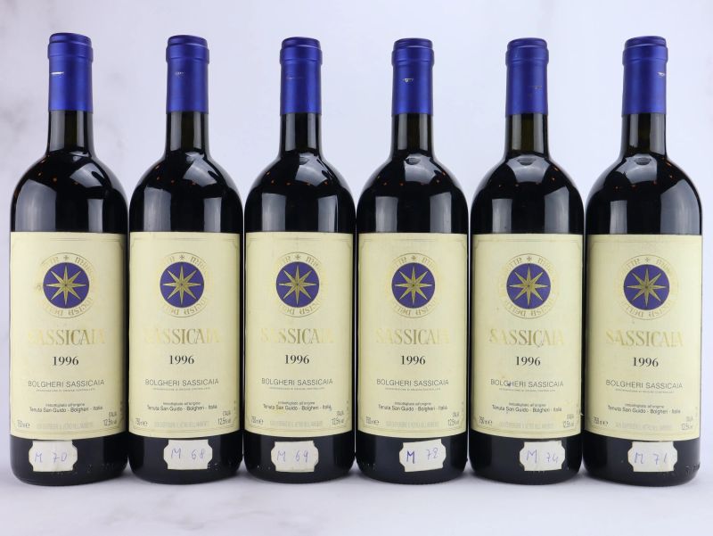 



Sassicaia Tenuta San Guido 1996  - Asta ALCHIMIA - Vini Pregiati e da Collezione - Pandolfini Casa d'Aste