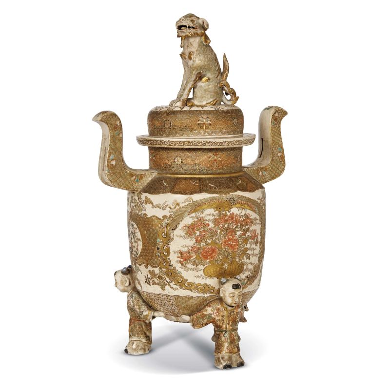 AN INCENSE BURNER, JAPAN, MEIJI PERIOD, 19TH CENTURY  - Auction Asian Art  东方艺术 - Pandolfini Casa d'Aste