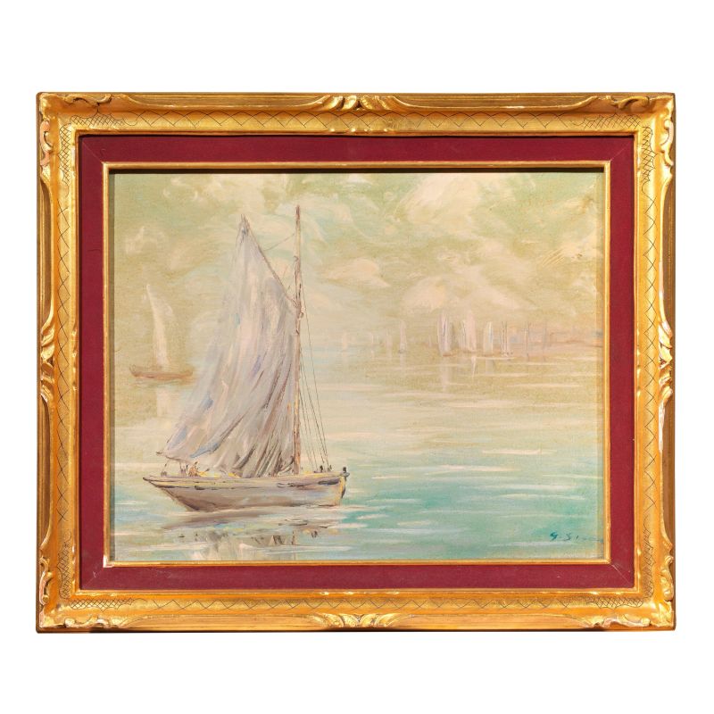      Scuola italiana, sec. XX   - Auction TIMED AUCTION | 19TH AND 20TH CENTURY PAINTINGS AND DRAWINGS - Pandolfini Casa d'Aste