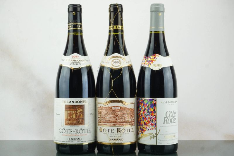 Selezione C&ocirc;te-R&ocirc;tie E. Guigal 1999  - Auction LA RAFFINATEZZA DELLA COMPLESSITA' - Fine and Rare Wine - Pandolfini Casa d'Aste