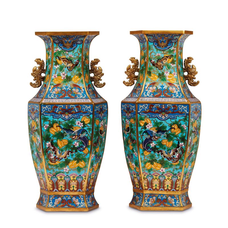 



A PAIR OF VASES, CHINA, 20TH CENTURY  - Auction Asian Art | 东方艺术 - Pandolfini Casa d'Aste