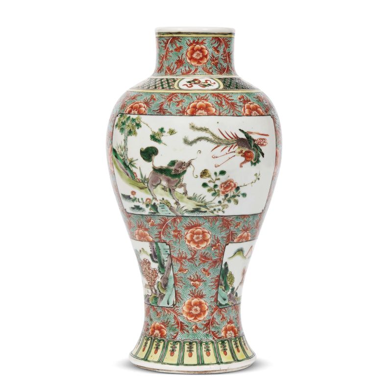 VASO, CINA, DINASTIA QING, SEC.XIX  - Asta Arte Orientale - Pandolfini Casa d'Aste