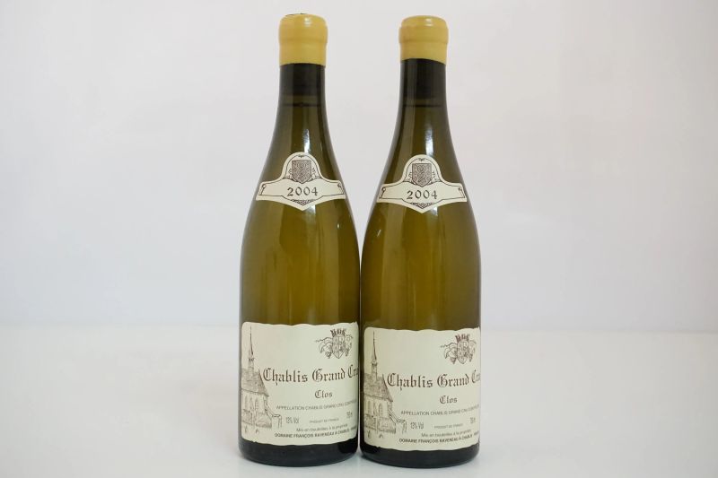      Chablis Clos Domaine Raveneau 2004   - Asta Vini Pregiati e Distillati da Collezione - Pandolfini Casa d'Aste