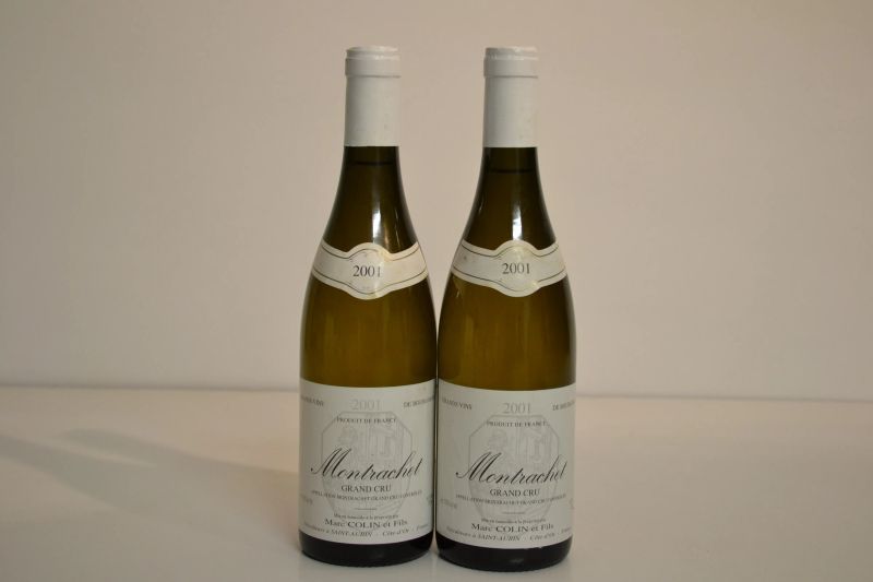 Montrachet Domaine Marc Colin 2001  - Auction A Prestigious Selection of Wines and Spirits from Private Collections - Pandolfini Casa d'Aste