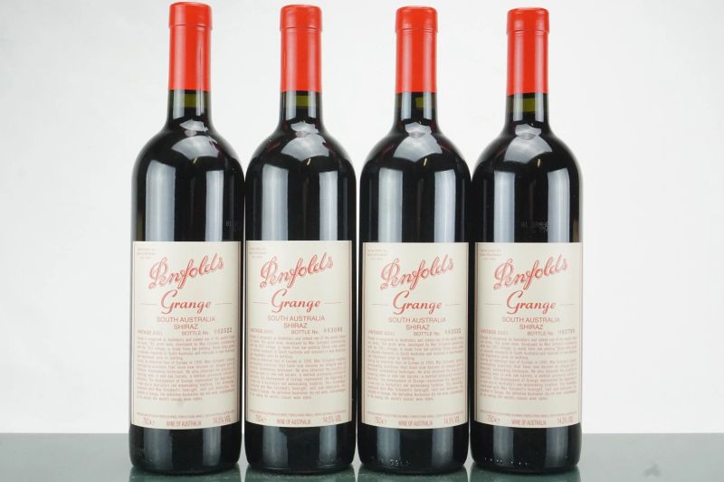 Grange South Australia Shiraz Penfolds 2001  - Asta L'Essenziale - Vini Italiani e Francesi da Cantine Selezionate - Pandolfini Casa d'Aste