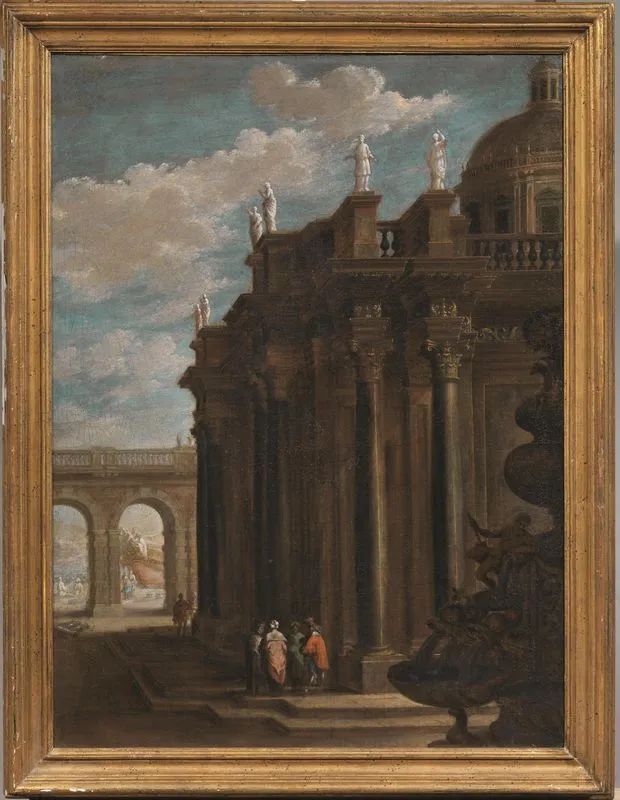 Scuola veneta, inizi sec. XVIII  - Asta Dipinti del Secolo XIX - II - Pandolfini Casa d'Aste