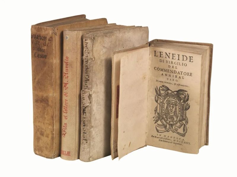 (Edizioni cinquecentesche di classici)  - Asta Disegni e stampe dal XVI al XX secolo - Libri e Autografi - Pandolfini Casa d'Aste