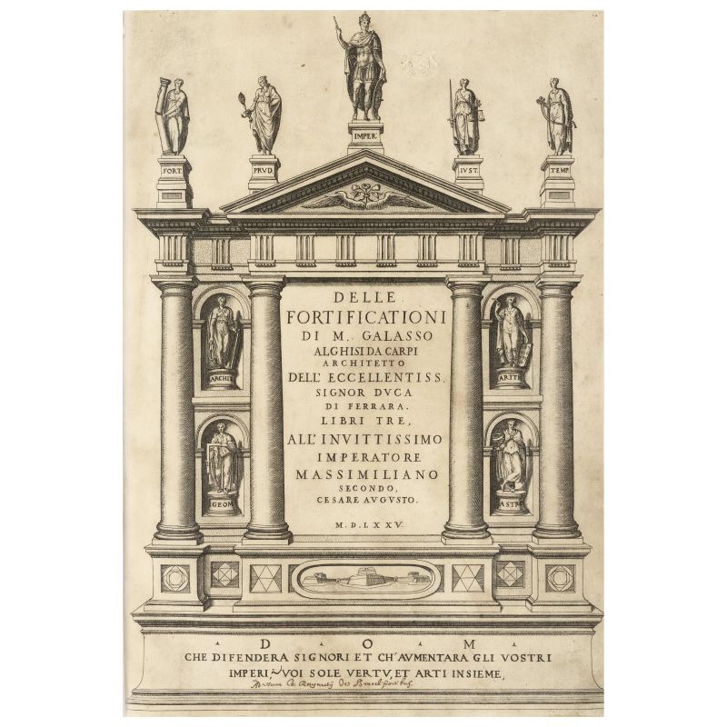 Rara edizione originale di questa opera dell’architetto carpigiano  - Asta LIBRI, MANOSCRITTI E AUTOGRAFI - Pandolfini Casa d'Aste