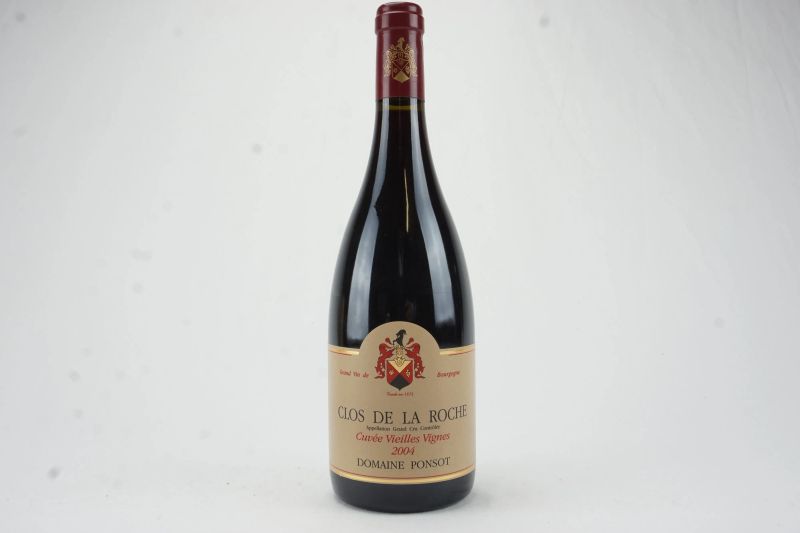      Clos de la Roche Cuv&eacute;e Vieilles Vignes Domaine Ponsot 2004   - Auction The Art of Collecting - Italian and French wines from selected cellars - Pandolfini Casa d'Aste