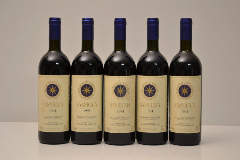 Sassicaia Tenuta San Guido 1994  - Auction An Extraordinary Selection of Finest Wines from Italian Cellars - Pandolfini Casa d'Aste
