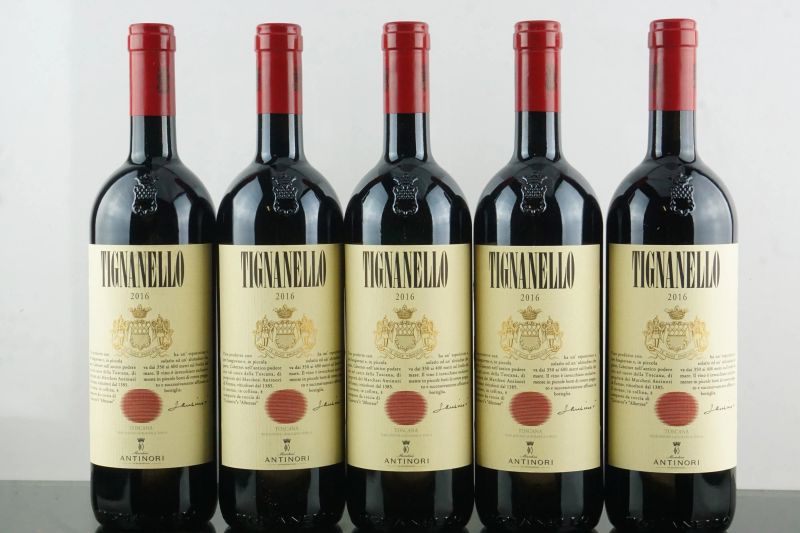 Tignanello Antinori 2016  - Auction AS TIME GOES BY | Fine and Rare Wine - Pandolfini Casa d'Aste