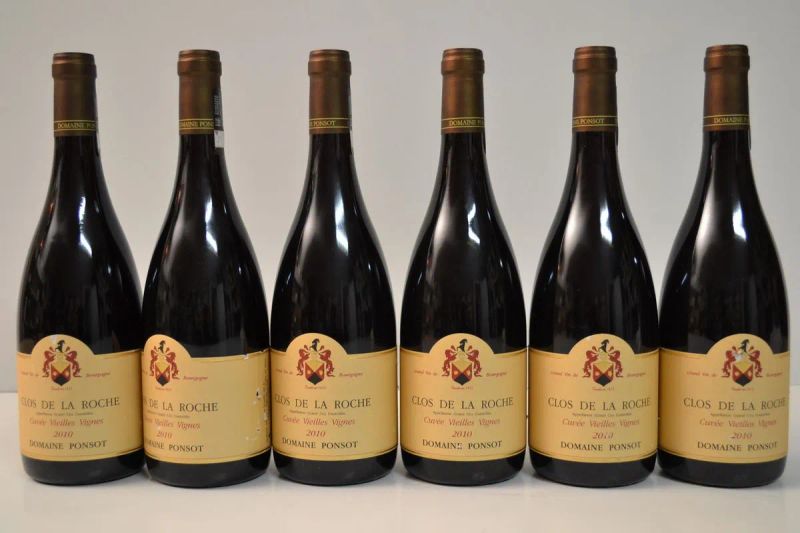 Clos De La Roche Cuvee Vieilles Vignes Domaine Ponsot 2010  - Auction finest and rarest wines - Pandolfini Casa d'Aste