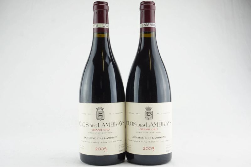 Clos des Lambrays Domaine des Lambrays 2005  - Auction THE SIGNIFICANCE OF PASSION - Fine and Rare Wine - Pandolfini Casa d'Aste
