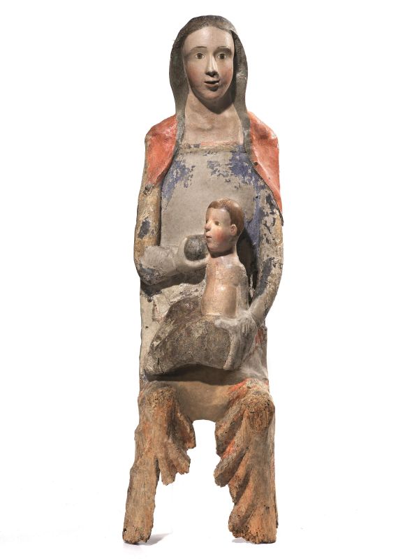 Scultore umbro-abruzzese, secolo XIII  - Auction Works of Art and Sculptures, Porcelain and Maiolica - Pandolfini Casa d'Aste