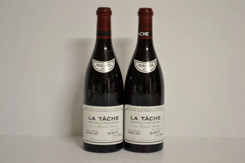La Tache Domaine de la Romanee Conti 2001  - Auction Finest and Rarest Wines - Pandolfini Casa d'Aste