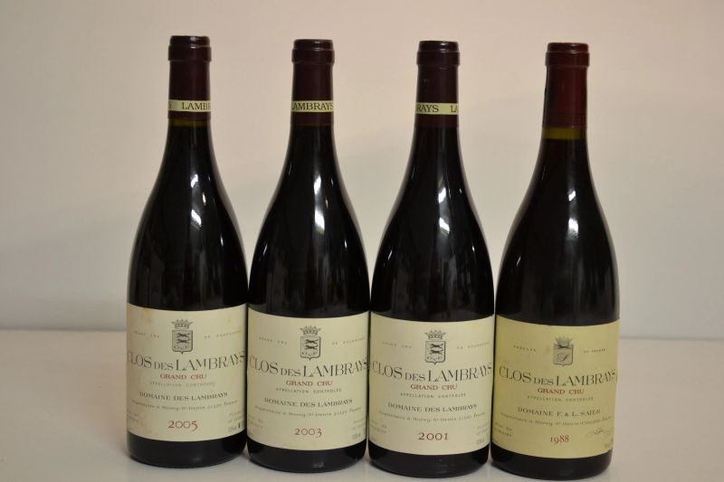 Clos des Lambrays Domaine des Lambrays  - Asta Una Prestigiosa Selezione di Vini e Distillati da Collezioni Private - Pandolfini Casa d'Aste