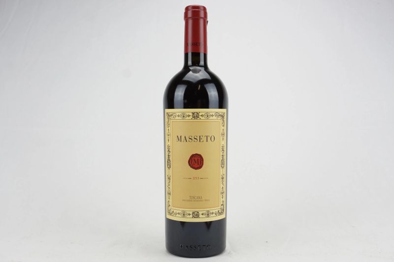      Masseto 2013   - Asta Il Fascino e l'Eleganza - Un percorso tra i migliori Vini italiani e francesi - Pandolfini Casa d'Aste