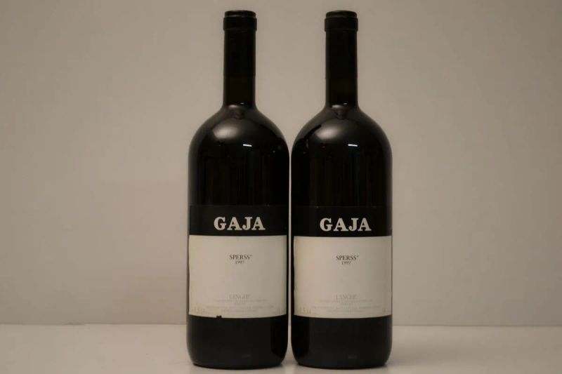 Sperss Gaja 1997  - Asta VINI PREGIATI DA IMPORTANTI CANTINE ITALIANE - Pandolfini Casa d'Aste