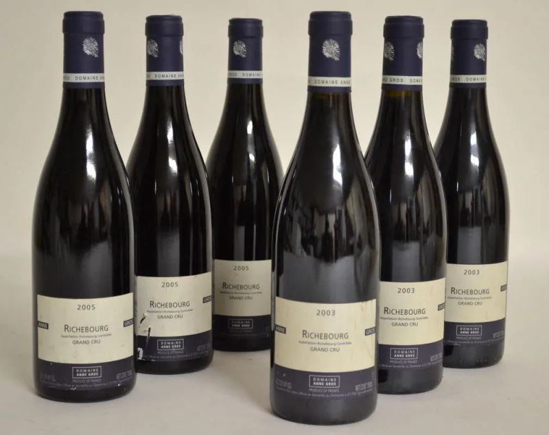 Richebourg Domaine Anne Gros                                                - Auction The passion of a life. A selection of fine wines from the Cellar of the Marcucci. - Pandolfini Casa d'Aste
