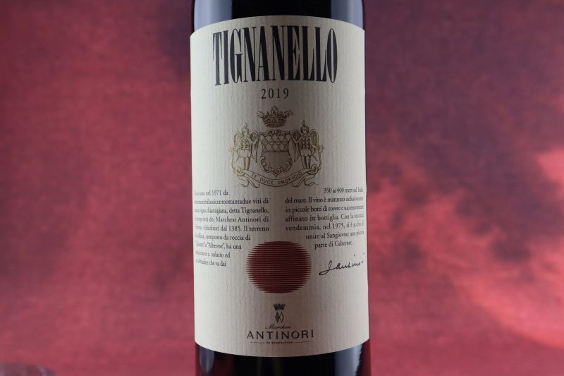 



Tignanello Antinori 2019  - Asta Smartwine 2.0 | Christmas Edition - Pandolfini Casa d'Aste