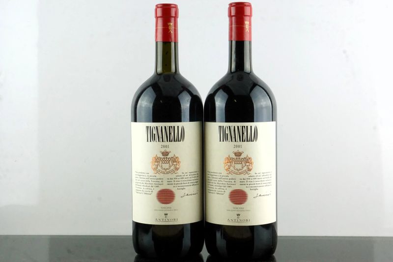 Tignanello Antinori 2001  - Auction AS TIME GOES BY | Fine and Rare Wine - Pandolfini Casa d'Aste