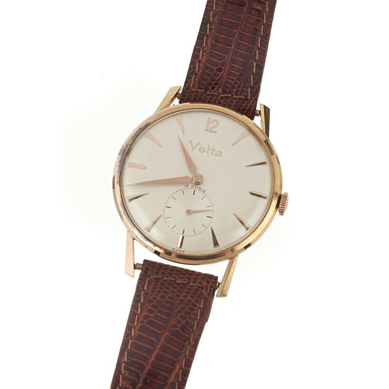 



VETTA YELLOW GOLD WRISTWATCH N. 112XX  - Auction WATCHES - Pandolfini Casa d'Aste