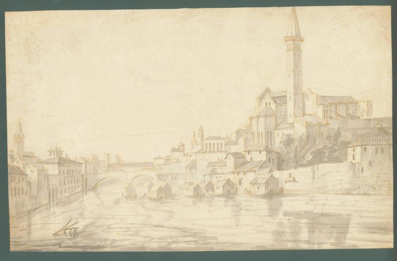 Scuola veneta, fine sec. XVIII  - Auction Works on paper: 15th to 19th century drawings, paintings and prints - Pandolfini Casa d'Aste