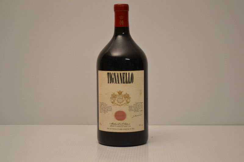 Tignanello Antinori 1983  - Auction An Extraordinary Selection of Finest Wines from Italian Cellars - Pandolfini Casa d'Aste