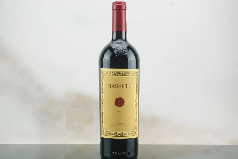 Masseto 2016  - Auction LA RAFFINATEZZA DELLA COMPLESSITA' - Fine and Rare Wine - Pandolfini Casa d'Aste