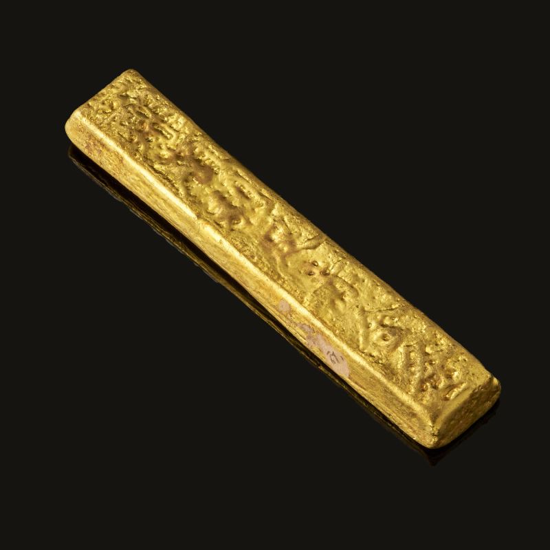 



RED GOLD INGOT, CHINA, QING DYNASTY, 18TH&ndash;19TH CENTURY  - Auction Asian Art | 东方艺术 - Pandolfini Casa d'Aste