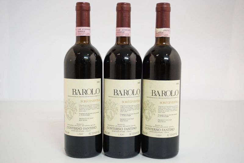 Barolo Sor&igrave; Ginestra Conterno Fantino 1993  - Asta ASTA A TEMPO | Smart Wine - Pandolfini Casa d'Aste