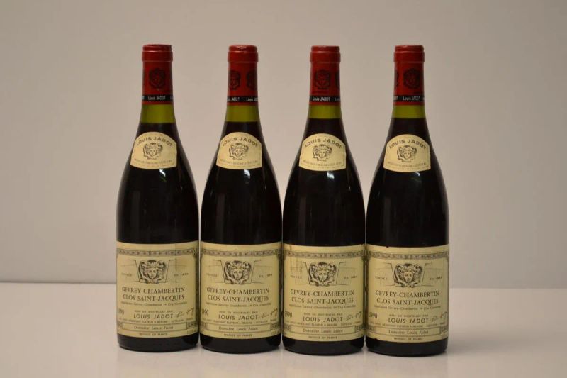Gevrey-Chambertin Clos Saint Jacques Domaine Louis Jadot 1990  - Auction FINE WINES FROM IMPORTANT ITALIAN CELLARS - Pandolfini Casa d'Aste