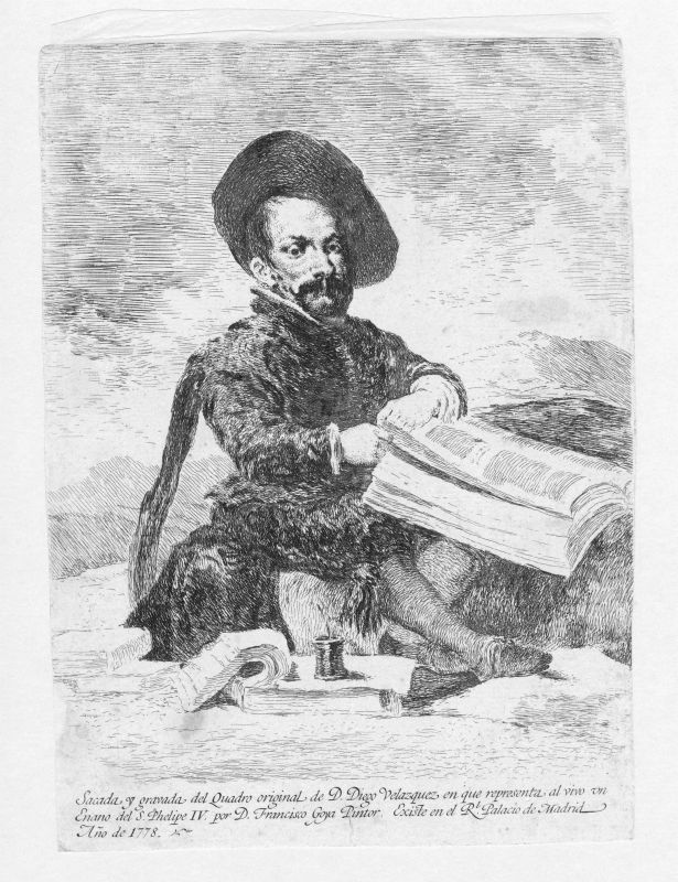      Francisco de Goya y Lucientes after Diego Velasquez   - Asta Opere su carta: disegni, dipinti e stampe dal secolo XV al XIX - Pandolfini Casa d'Aste