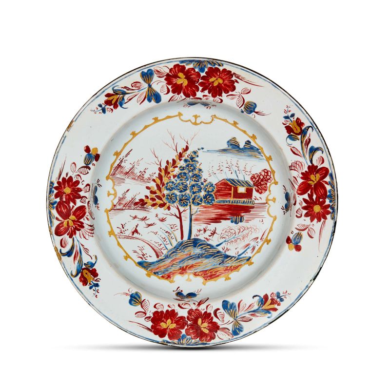 



PIATTO, FAENZA, MANIFATTURA FERNIANI, ULTIMO QUARTO SECOLO XVIII  - Asta CERAMICA. MAIOLICHE E PORCELLANE DAL RINASCIMENTO AL SETTECENTO - Pandolfini Casa d'Aste