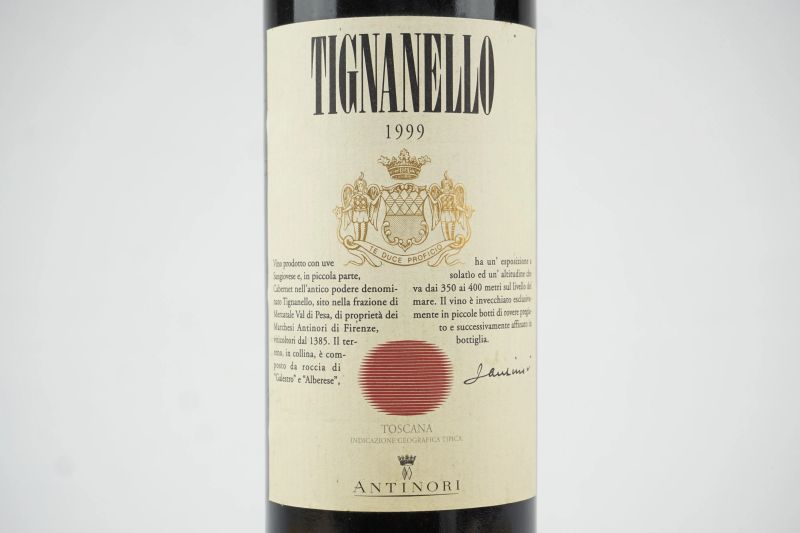 Tignanello Antinori  - Auction ONLINE AUCTION | Smart Wine - Pandolfini Casa d'Aste