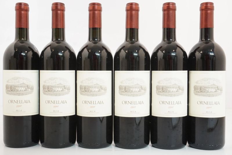      Ornellaia 1998   - Asta Vini Pregiati e Distillati da Collezione - Pandolfini Casa d'Aste