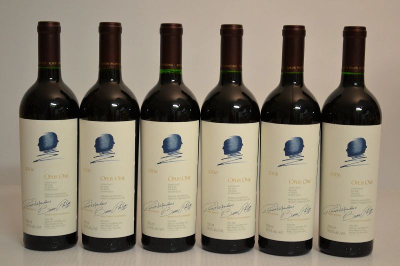 Opus One Mondavi 2006  - Auction A Prestigious Selection of Wines and Spirits from Private Collections - Pandolfini Casa d'Aste