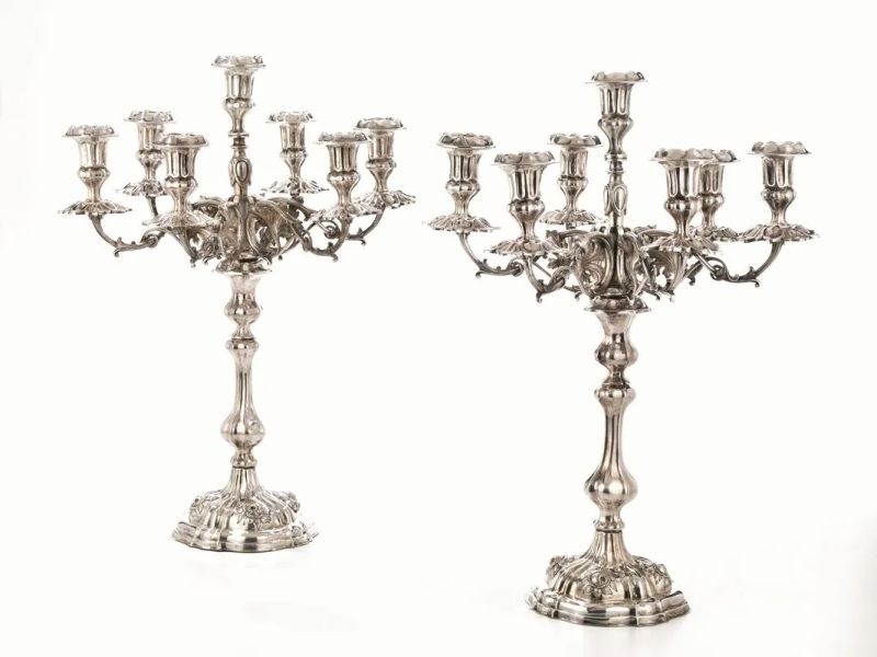 COPPIA DI CANDELABRI, SECOLO XX&nbsp;&nbsp;&nbsp;&nbsp;&nbsp;&nbsp;&nbsp;&nbsp;&nbsp;&nbsp;&nbsp;&nbsp;&nbsp;&nbsp;&nbsp;&nbsp;&nbsp;&nbsp;&nbsp;&nbsp;&nbsp;&nbsp;&nbsp;&nbsp;&nbsp;&nbsp;&nbsp;&nbsp;&nbsp;&nbsp;&nbsp;&nbsp;&nbsp;&nbsp;&nbsp;&nbsp;&nbsp;&nbsp;&nbsp;&nbsp;&nbsp;&nbsp;&nbsp;  - Asta Argenti Europei e Numismatica - Pandolfini Casa d'Aste