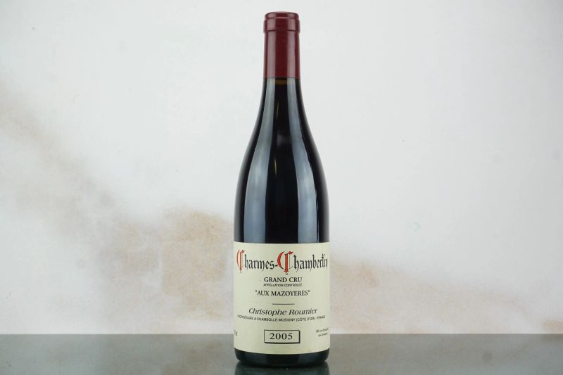 Charmes-Chambertin Aux Mazoyeres Domaine Cristophe Roumier 2005  - Auction LA RAFFINATEZZA DELLA COMPLESSITA' - Fine and Rare Wine - Pandolfini Casa d'Aste