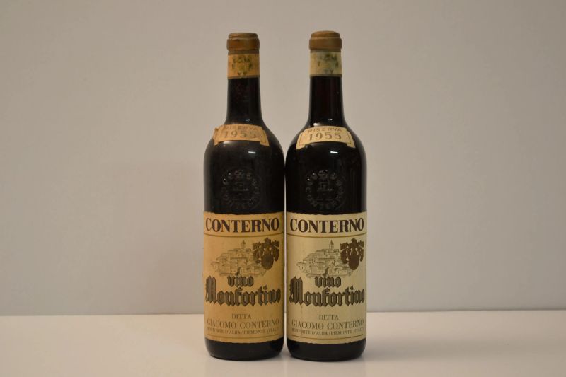 Barolo Monfortino Riserva Giacomo Conterno 1955  - Auction the excellence of italian and international wines from selected cellars - Pandolfini Casa d'Aste